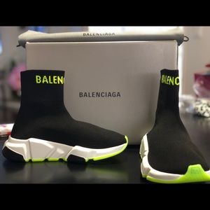 Balenciaga Sporty Knit Black/Yellow
